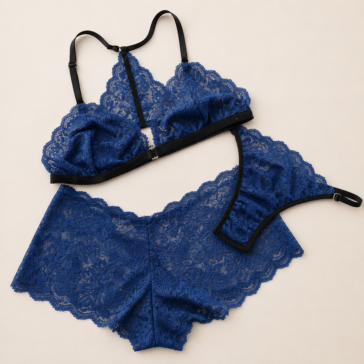 conjunto sodalita helena dos piezas + pulsera de regalo! 🎁 conjunto sodalita helena dos piezas + pulsera de regalo! 🎁